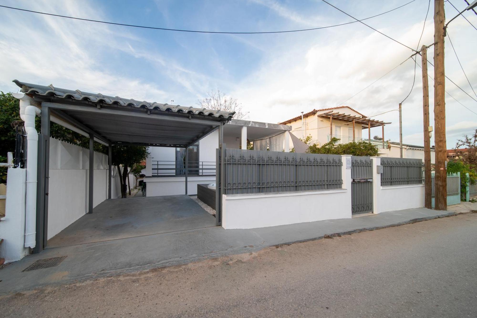 Seaside House In Nea Makri Villa Exterior photo